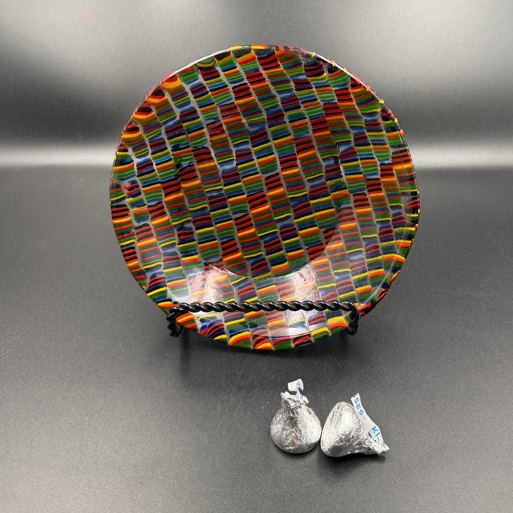 Festival Lines Glass Bowl