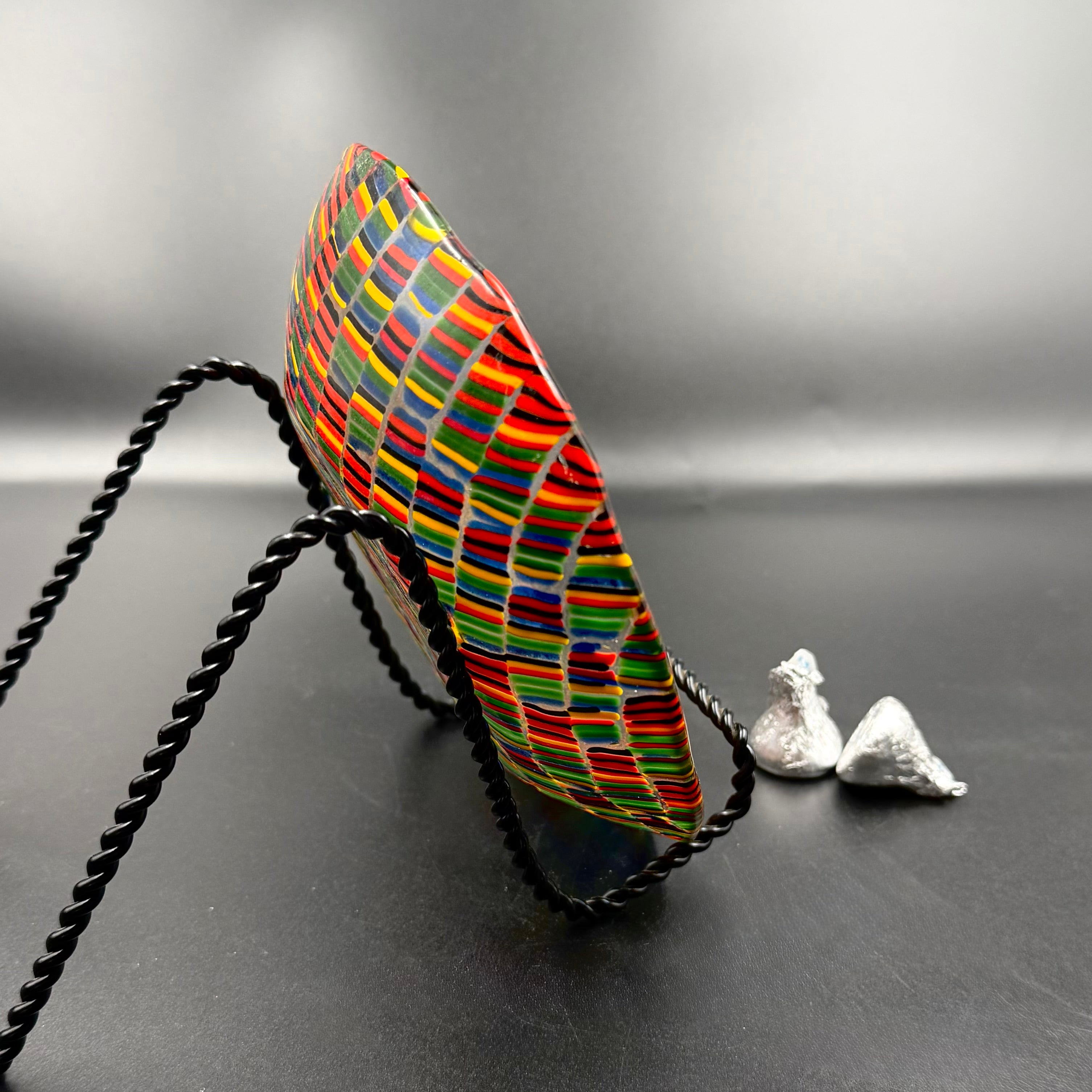Festival Lines Glass Bowl